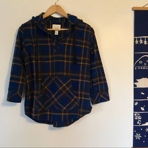 Flannel Pullover Shirt